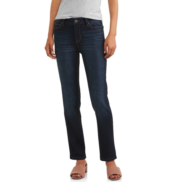 Time and Tru Mid Rise Straight Jean NWT Size 18P - Picture 1 of 4